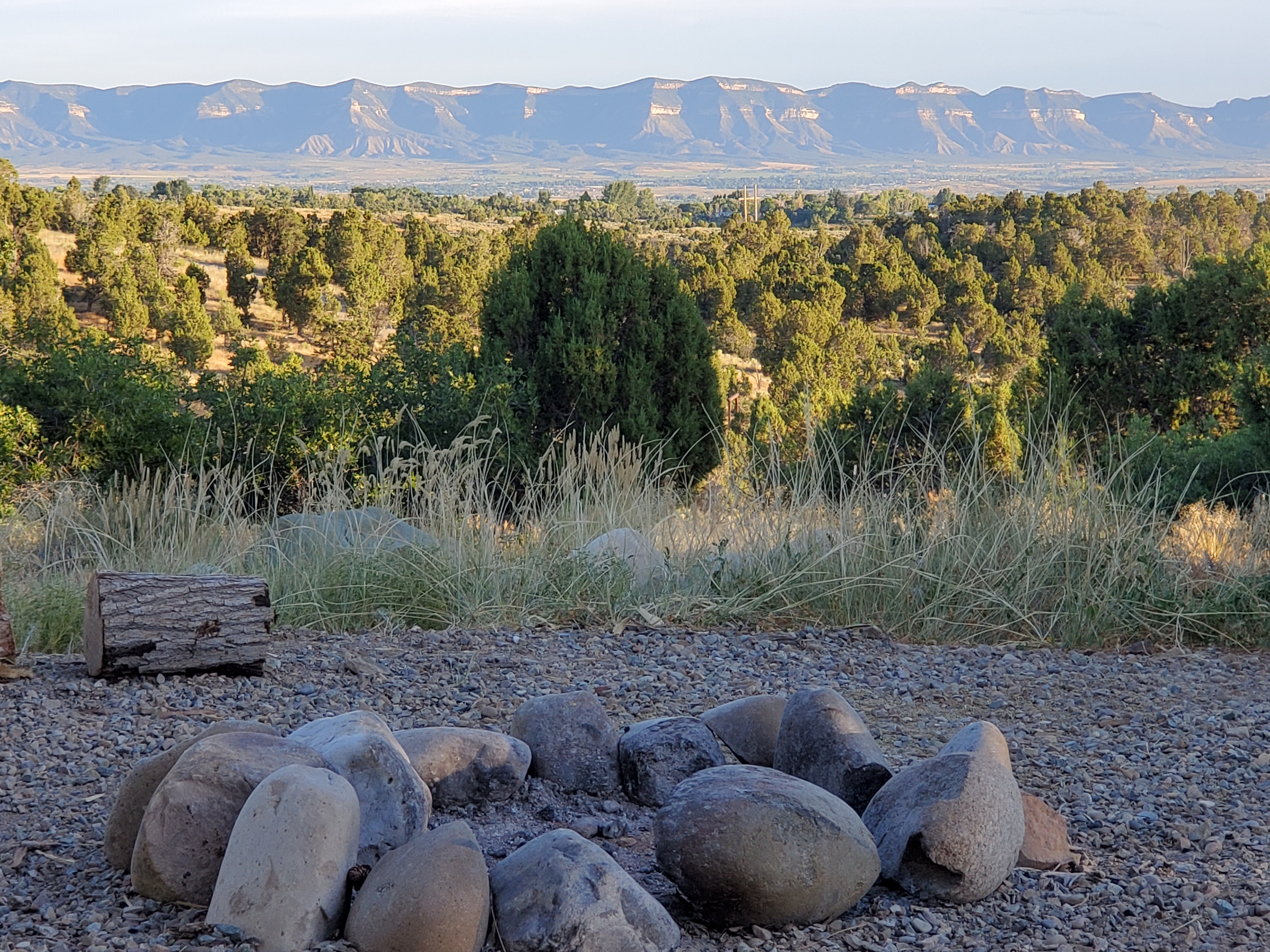 View from Site 10 at The Views RV Park