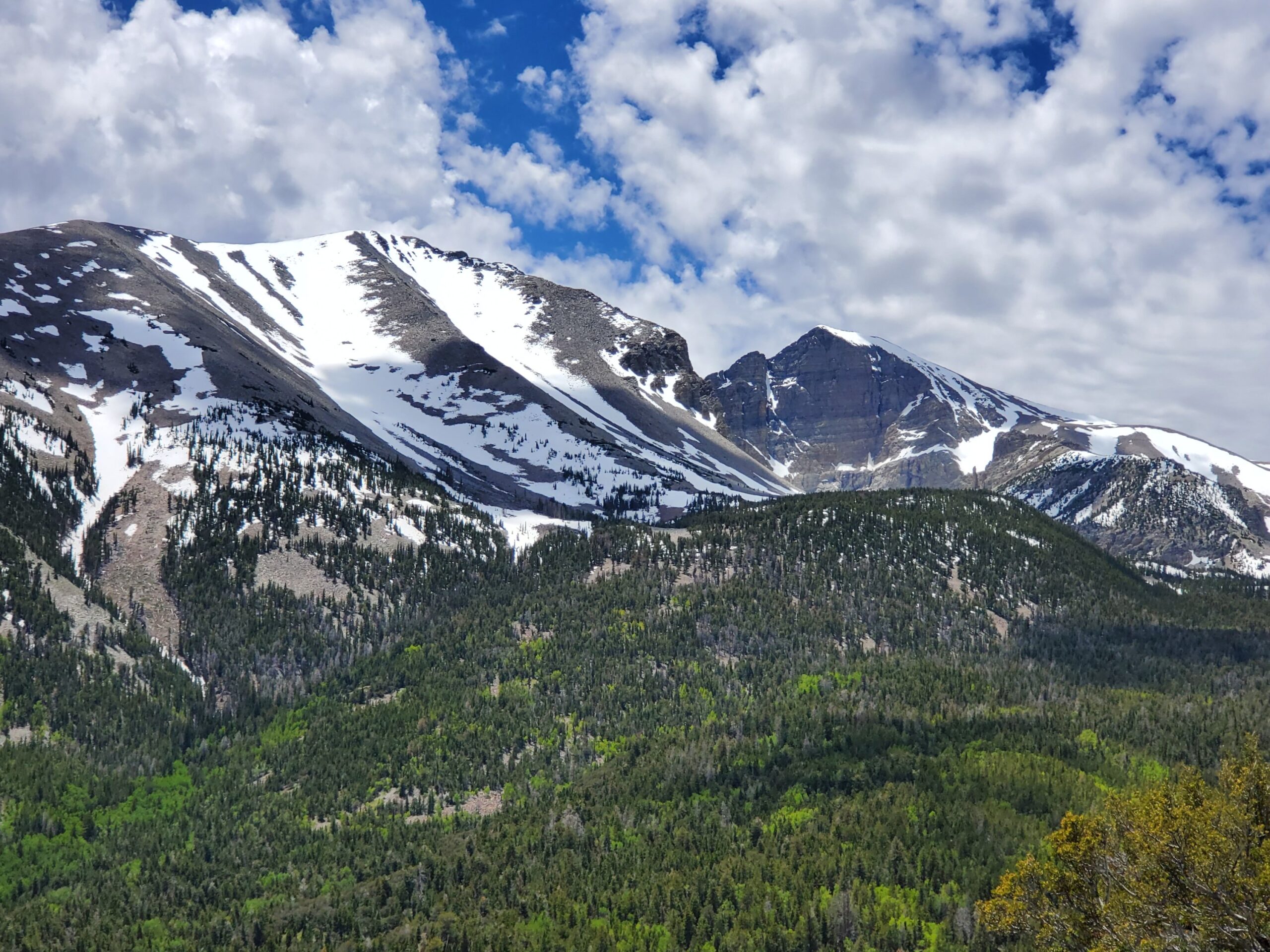 Wheeler Peak in Great Basin N.P.