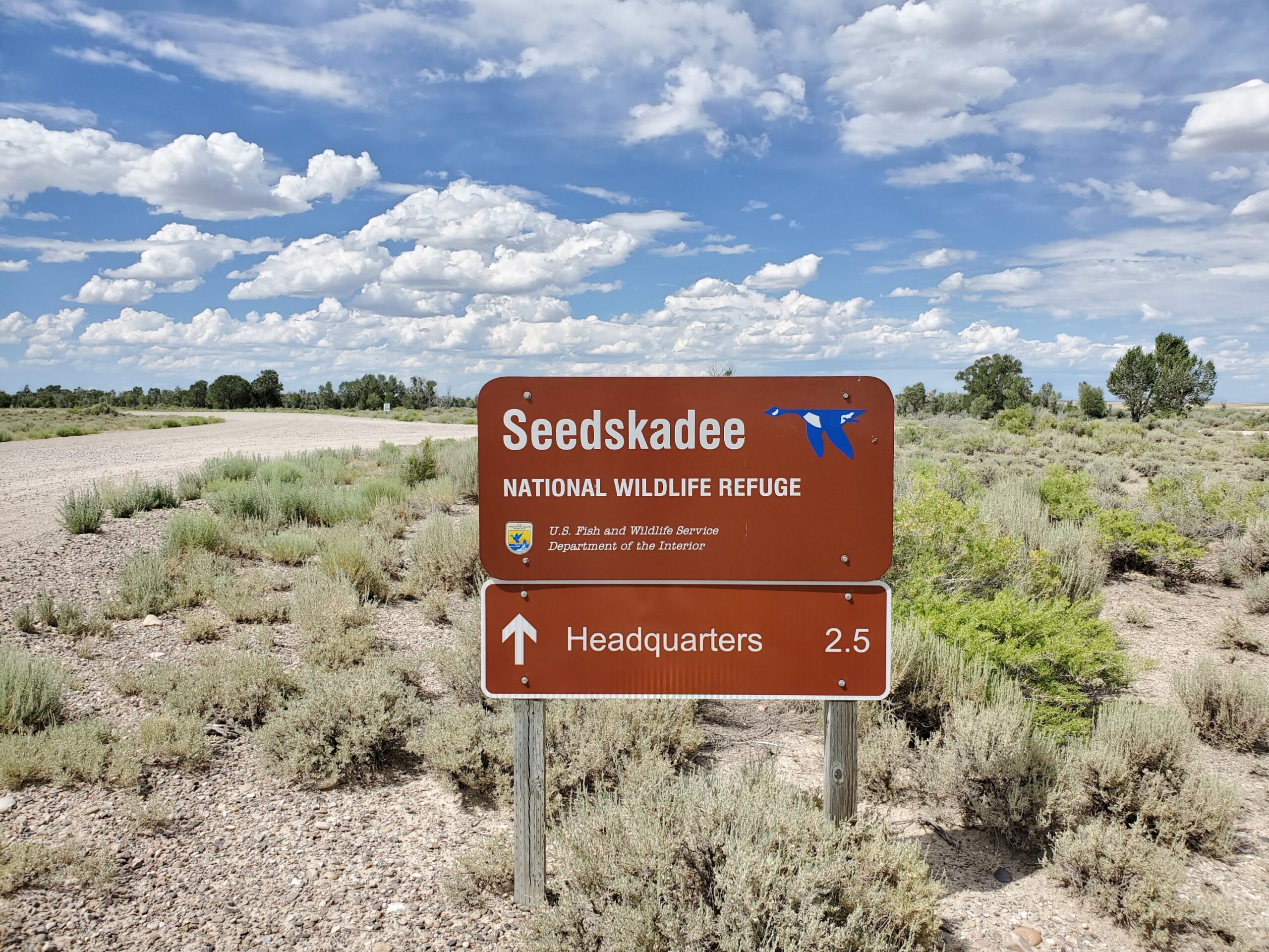 Seedskadee NWR Sign