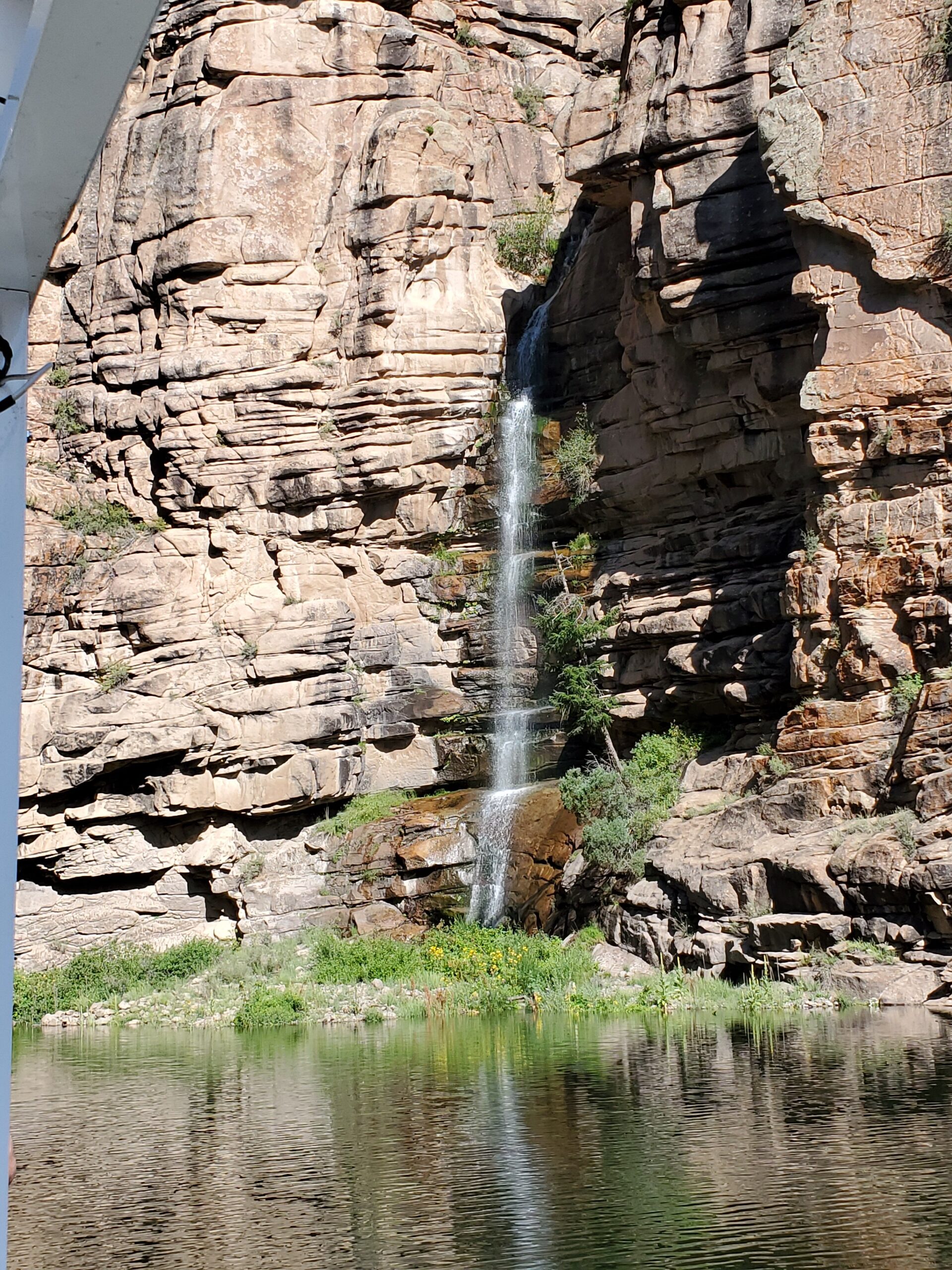 Waterfall on Boat Tour