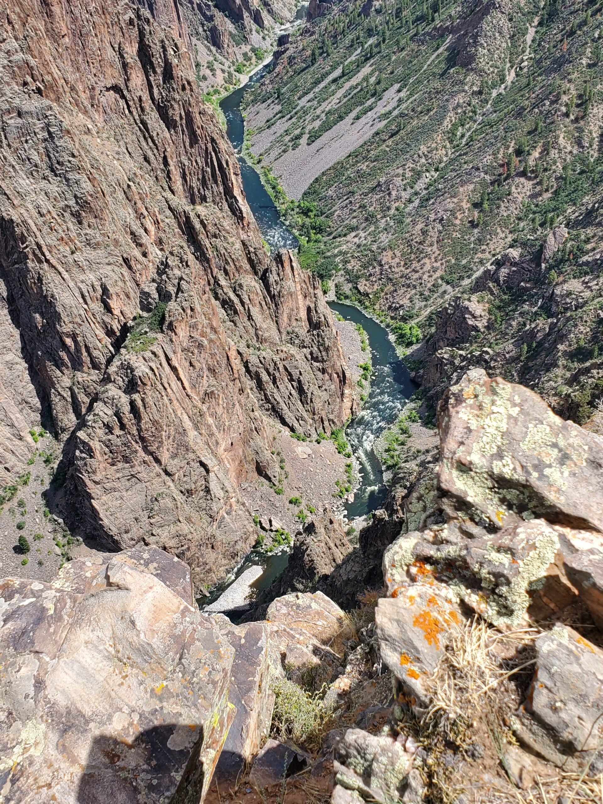 View from Black Canyon of the Gunnison N.P.