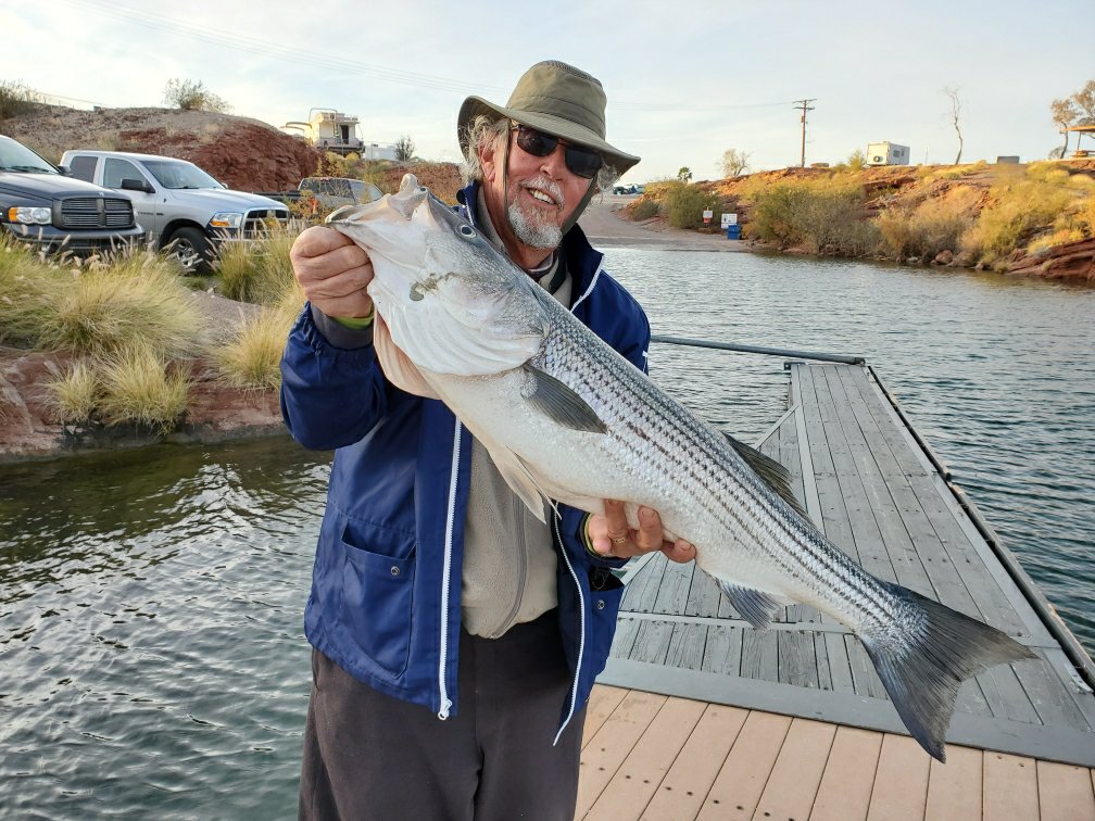 D.A. with largest Striper of 2019/20 Season