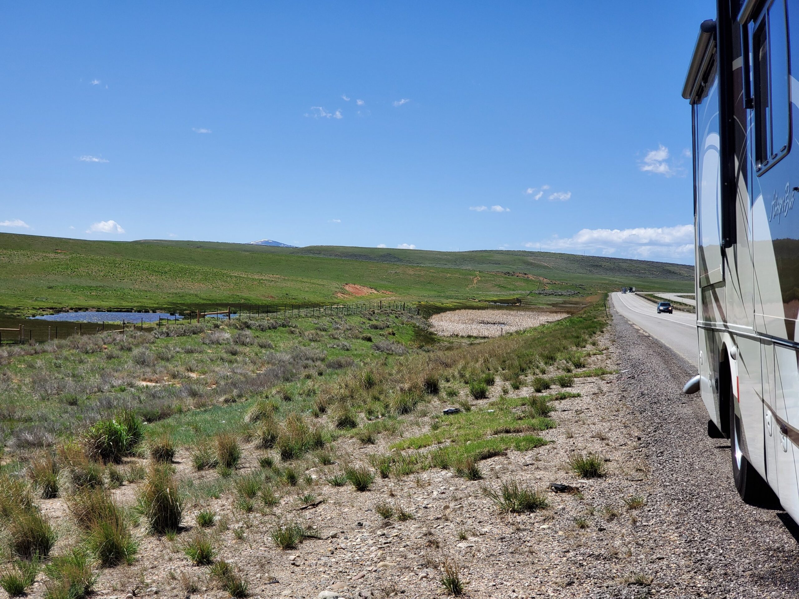 Pond along Hwy 80 Utah