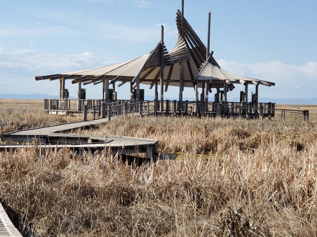 Visitor Center at GSL Shorelands Preserve