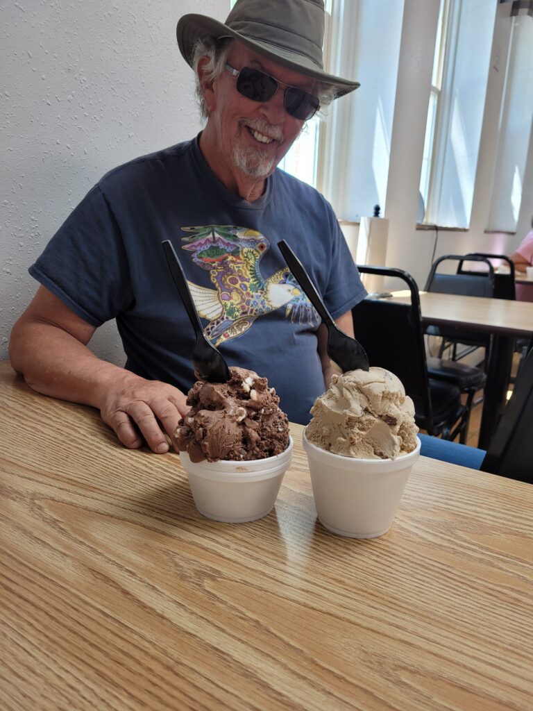 Ice Cream from Farson's Mercantile, WY