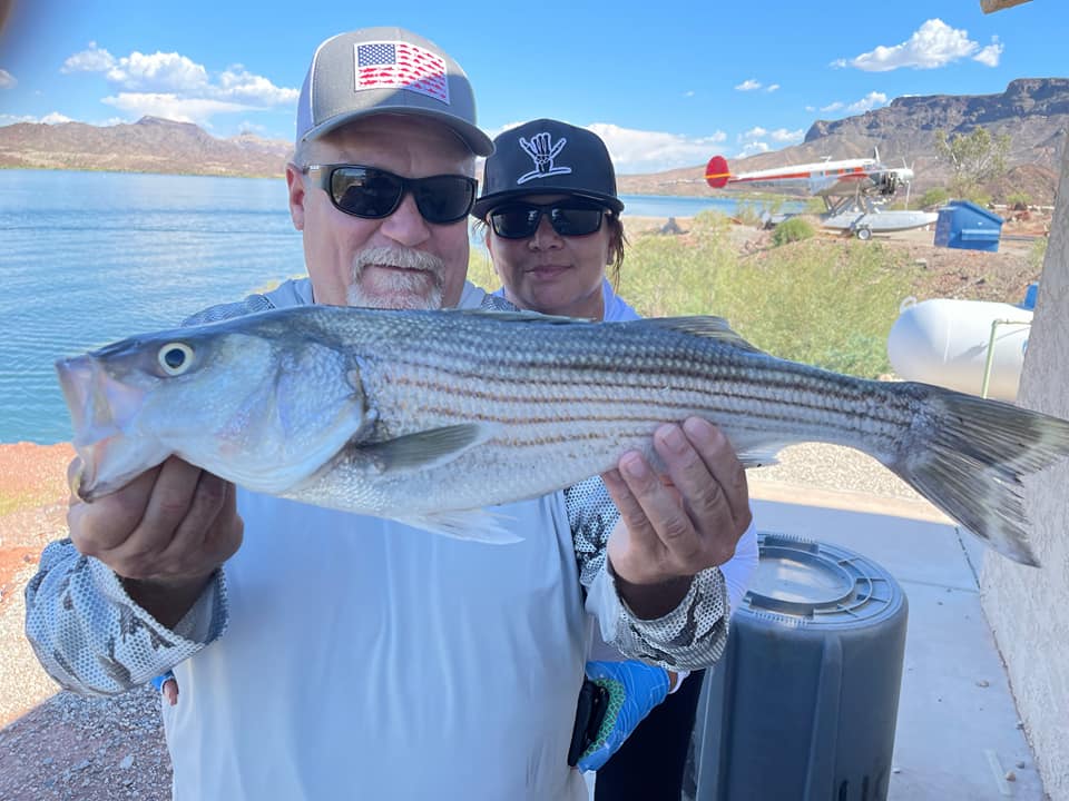 Fishing Client John & Armida McAllister