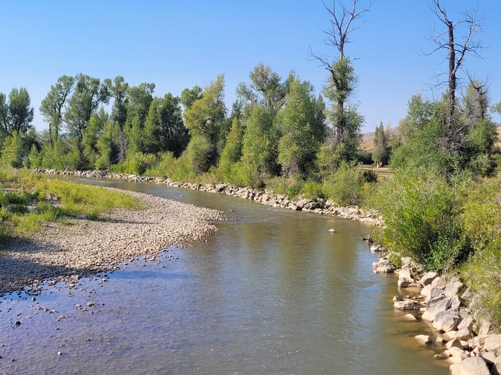 Bear River at Bear River State Park WY