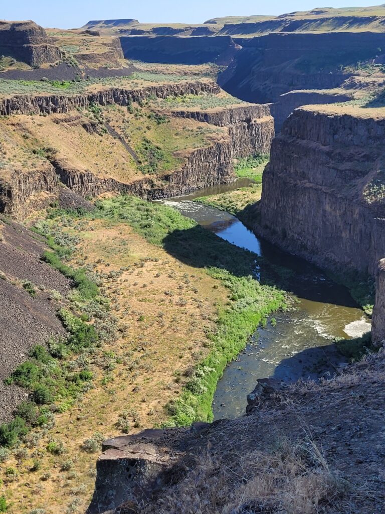 View at Palouse Falls State Park